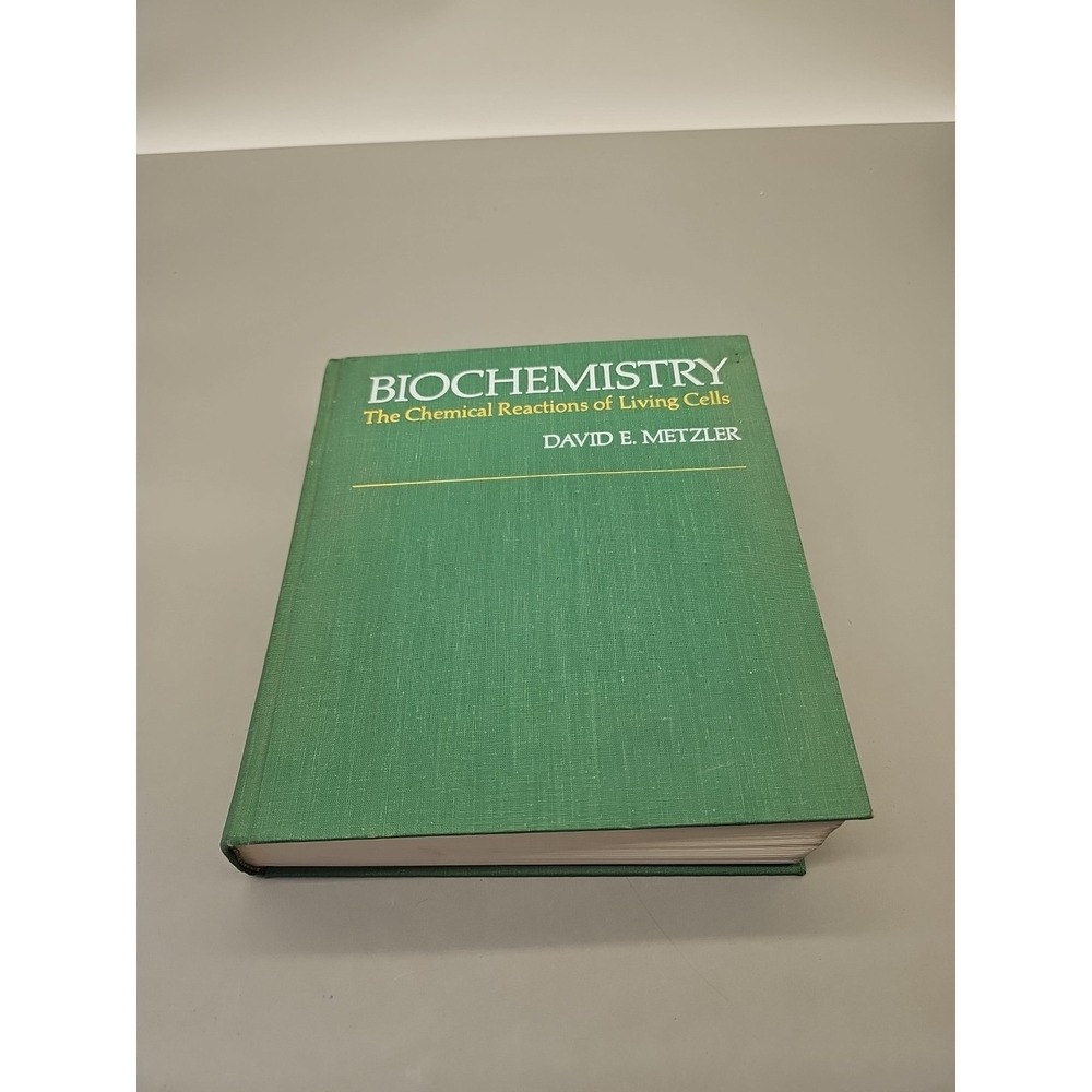 Biochemistry : The Chemical‎ Reactions of Living Cells Hardcover